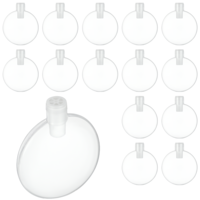 Xelsluthe 15 PCS Replacement Dog Toy Squeakers, 43mm Toy Noise Maker Round Insert Airbag Replacement for Dog Cat Toys Repair
