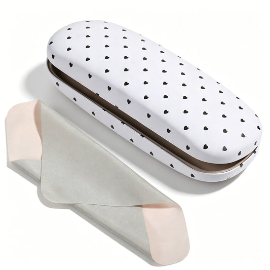 Twisina Cute Glasses Case, Glasses Case Hard Shell for Women