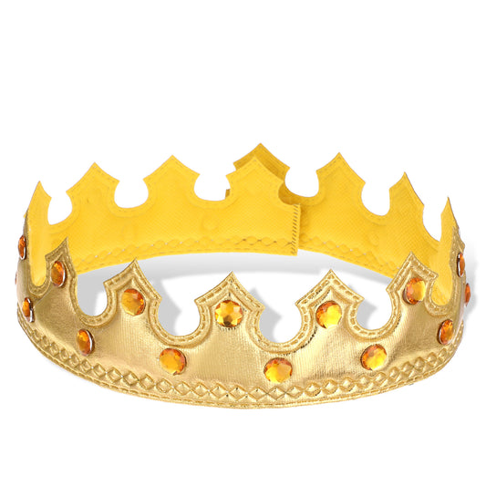 Golden King Crown Delicate Birthday Crown Hat Prince Crown Birthday Crown Birthday Boy Party Accessory Supplies King Crown Boy Birthday Party Dress-Up Set for Boys Birthday Party Decoration