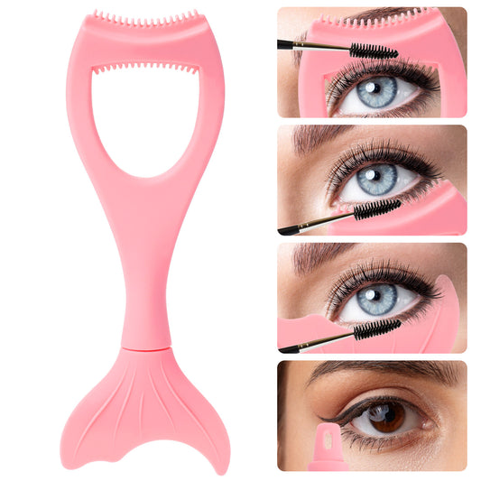 Mermaid Mascara Guard, Silicone Mascara Shield Applicator