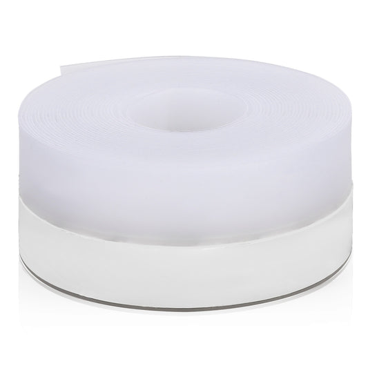 Silicone Seal Weather Stripping, 16.4 Ft Self Adhesive Window Draft Stoppe, Shower Door Seal Strip, Silicone Door Bottom Seal Strip for Weatherproofing Soundproofing, Bathrooms, Door Sides, Windows