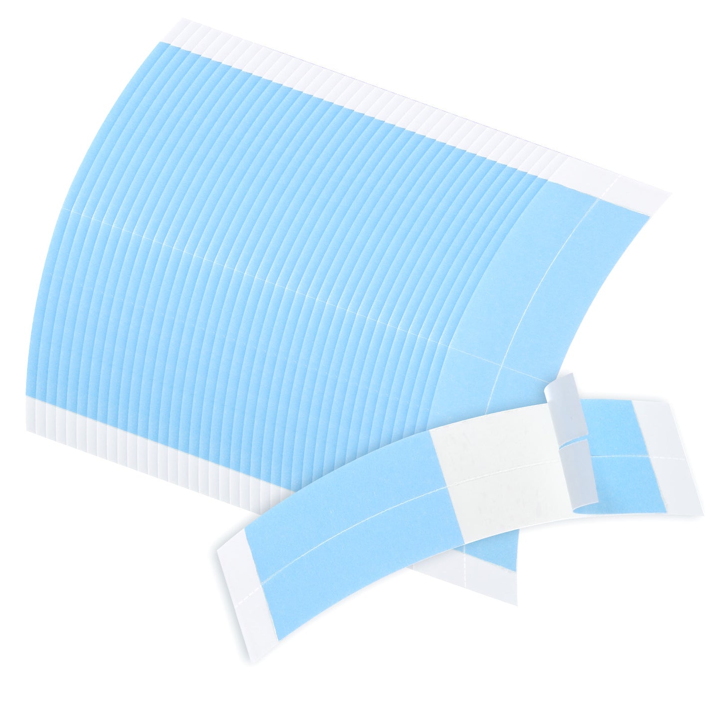 60 Pcs Wig Tape Double Sided Ultra Hold, PU Waterproof Lace Tape Strong Hold Wig Tapes for Lace Wigs Toupee Tapes for Lace Front Wigs Toupees Hair Extension
