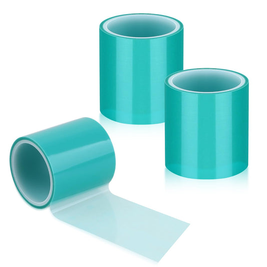 3 PCS Resin Tape UV Resin Tapes 2 Inch Wide Seamless Sticky Paper Tape Jewelry Resin Tape Epoxy Resin Molding Tuck Tape Traceless Tape for Arts River Tables DIY Craft Pendant Making