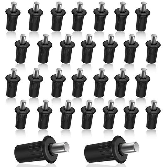 30 Pcs Spring Loaded Repair Pins Shutter Repair Pins Door Spring Pins Damper Replacement Repair Pins Cabinet Door Repair Pins Door Buffer Furniture Fittings Connector Telescopic Pins
