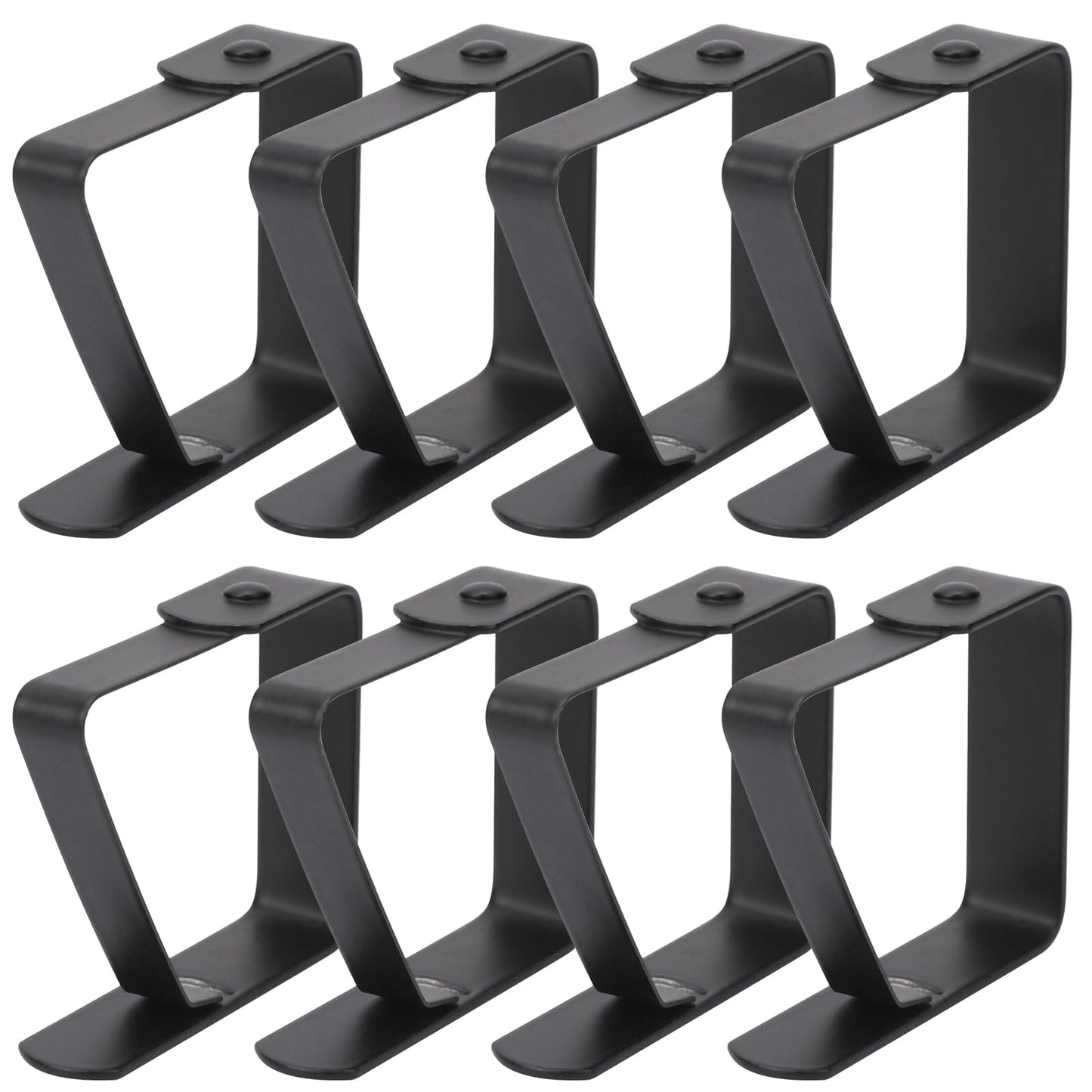 KALIONE 8 pcs Table Clips for Table Cloth, Outdoor Tablecloth Clips for Thin Tables Tablecloth Holders Picnic Tablecloth Clamps for Parties Weddings Restaurants Schools Camping