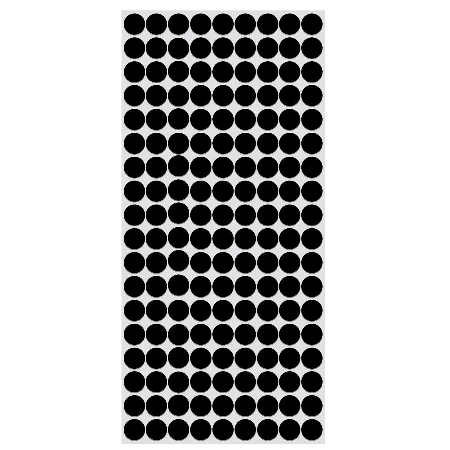 162Pcs Adhesive Silicone Pads 0.4" Stick On Rubber Pads