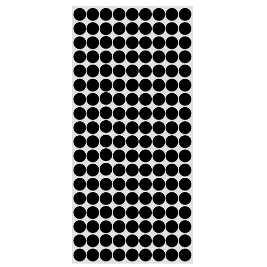 162Pcs Adhesive Silicone Pads 0.4" Stick On Rubber Pads
