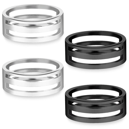 4Pcs Jump Rings Opener Tool, Stainless Steel Jump Rings Opener Circle Jump Rings Opening Closing Rings Tool Jump Rings Opening Closing Tool for Jewelry Makers Craft Supplies Projects