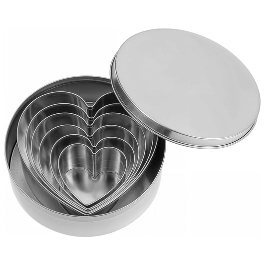 Metal Cookie Cutters Set, Large Flower Shapes, Daisy Cookie Cutter, Stainless Steel Cookie Cutter, 5 Sizes, Flower Shapes for Baking, Cookie Cutters, Metal Cookie Cutters for Baking
