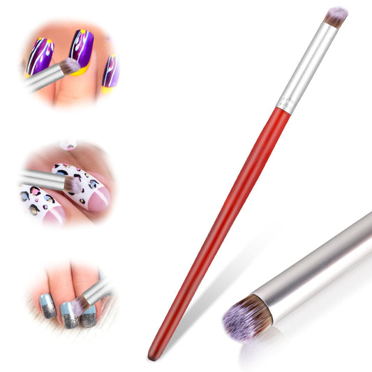 Nail Art Brushes Nail Art Pen nail Polish Pen Color Gradient Pen Brush Nail Art Tools Nail Pen Stippling Brush Applicator Pigment DIY Accessories Blending Dotting Nail Tools for Home or Salon