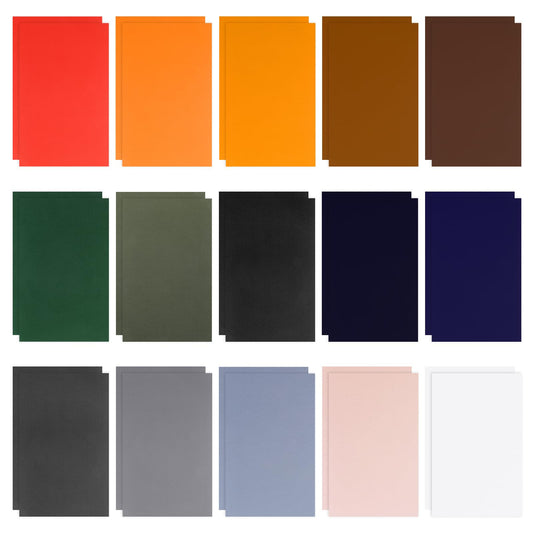 30 Pieces Colorful Nylon Repair Patches 6x8 Inch Self-Adhesive and Waterproof Lightweight Repair Patches for Holes Clothing Repair Patch Kit for Jacket Down Jacket Tent Bag Repair Holes Tearing