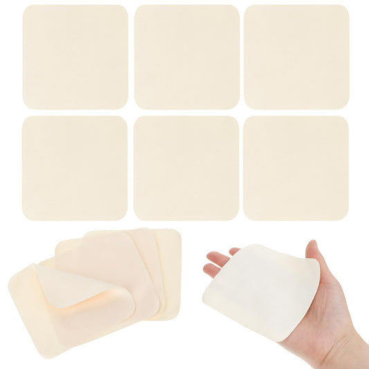 25 PCS Chamois Cloth Chamois Pottery Tools Pre Cut Chamois Ceramics Tools Small Leather Chamois Artist Chamois Leather Mud Tools for Smoothing Pot Rim Ceramic Pottery Craft Clay Trimming Tools