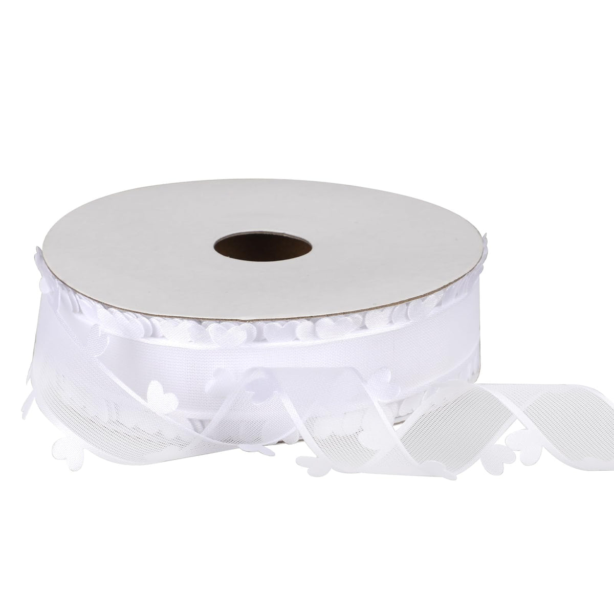 1 Roll of Gift Ribbon White Organza Ribbons White Satin Ribbon White Transparent Gift Ribbon Wedding Cake Ribbon Satin Ribbon Shimmering Ribbon for Wedding Decoration DIY Party Decorations