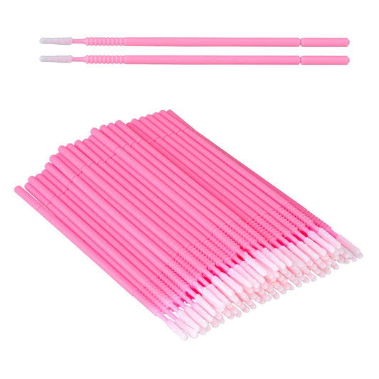 200 Pcs Disposable Micro Swabs Spoolies for Eyelash Extensions, Eyelash Brush Microswabs Applicators, Lash Mascara Applicators, Micro Brush for Eye, Dental, Lashes, Brows