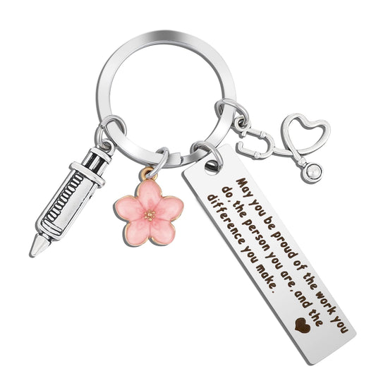 Mozeat Lens Appreciation Gift for Nurse Accessories for Work Thank You Gift Keychain Gift for Nurses Graduation Nurse Week Key Ring Nurse Accessories Medical Assistant Gifts Nursing student Gifts