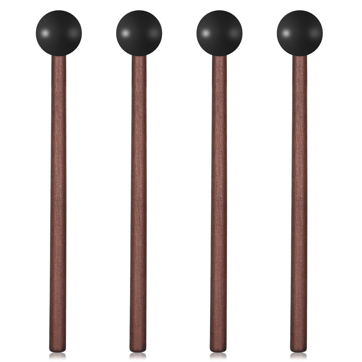 2 Pairs Tongue Drum Mallet for Tongue Drum Rubber Xylophone Mallet 20 cm