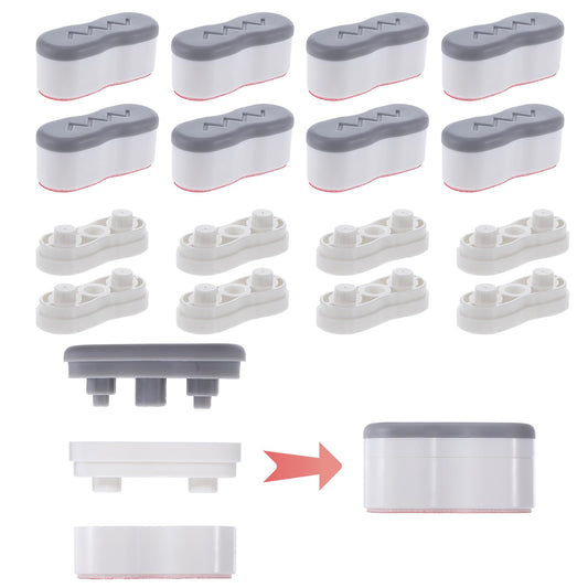 8PCS Bidet Height-Increasing Pads Toilet Seat Risers Toilet Lid Rubber Bumpers with 2 Heights Adjustment Grey & Clear Self Adhesive Universal Bidet Bumpers Replacement Bumpers for Toilet Seat