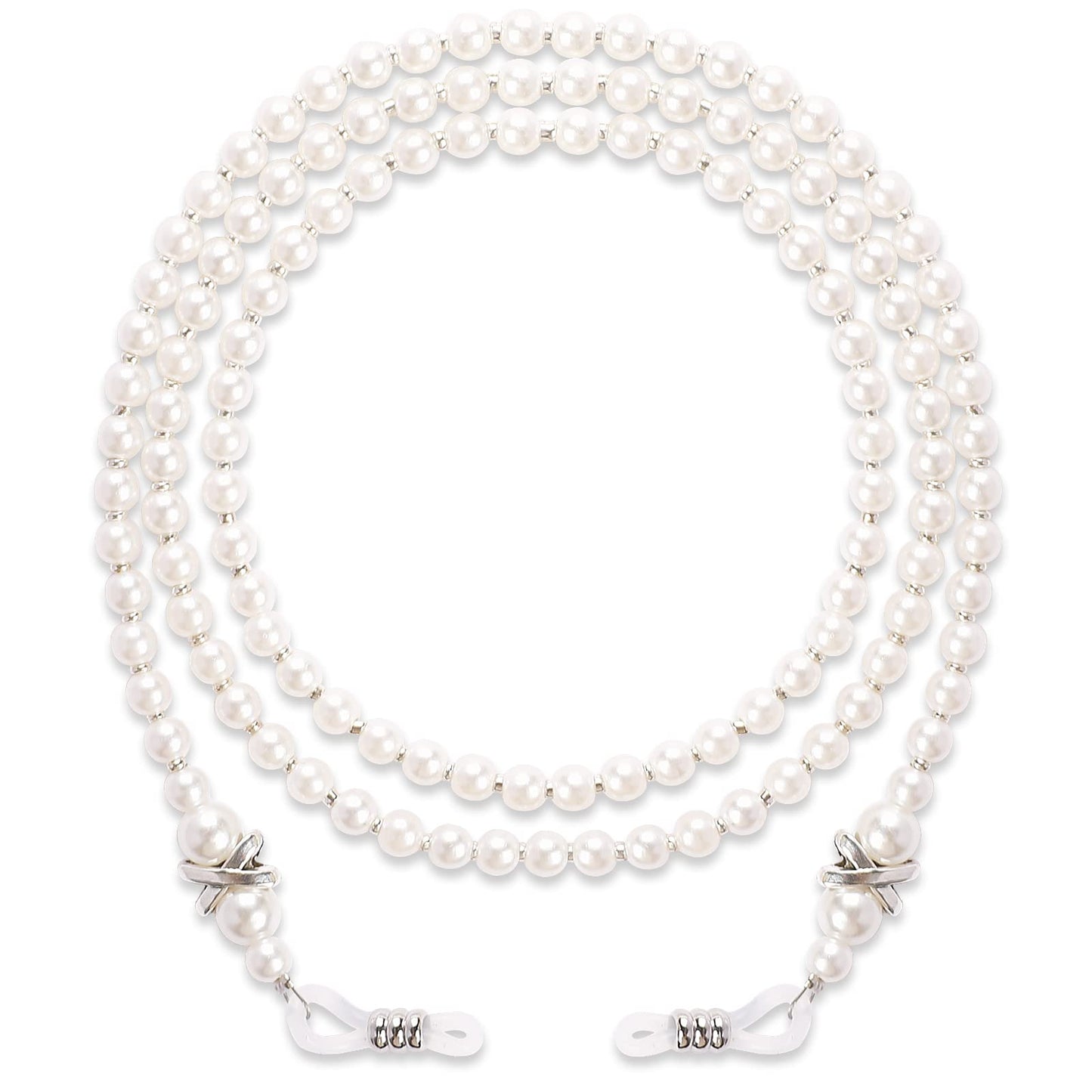 Pearl Glasses Chain, Pearl Eyeglass Chain, Beaded Eyeglass Chain Sunglasses Holder Strap, Eye Glass Holders Necklaces, Pearl Masks Chian for Women
