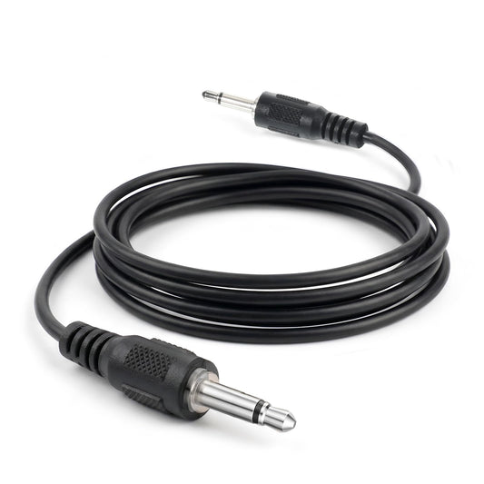 Ezymivs 12v Trigger Cable, 3.5mm Mono Cable IR Infrared Sensor Receiver Extension Extender, 3.5mm 1/8" TS Monaural Mini Mono Audio Plug Jack Connector MonoPlug to 3.5 mm Male to Male Cord (3 FT)