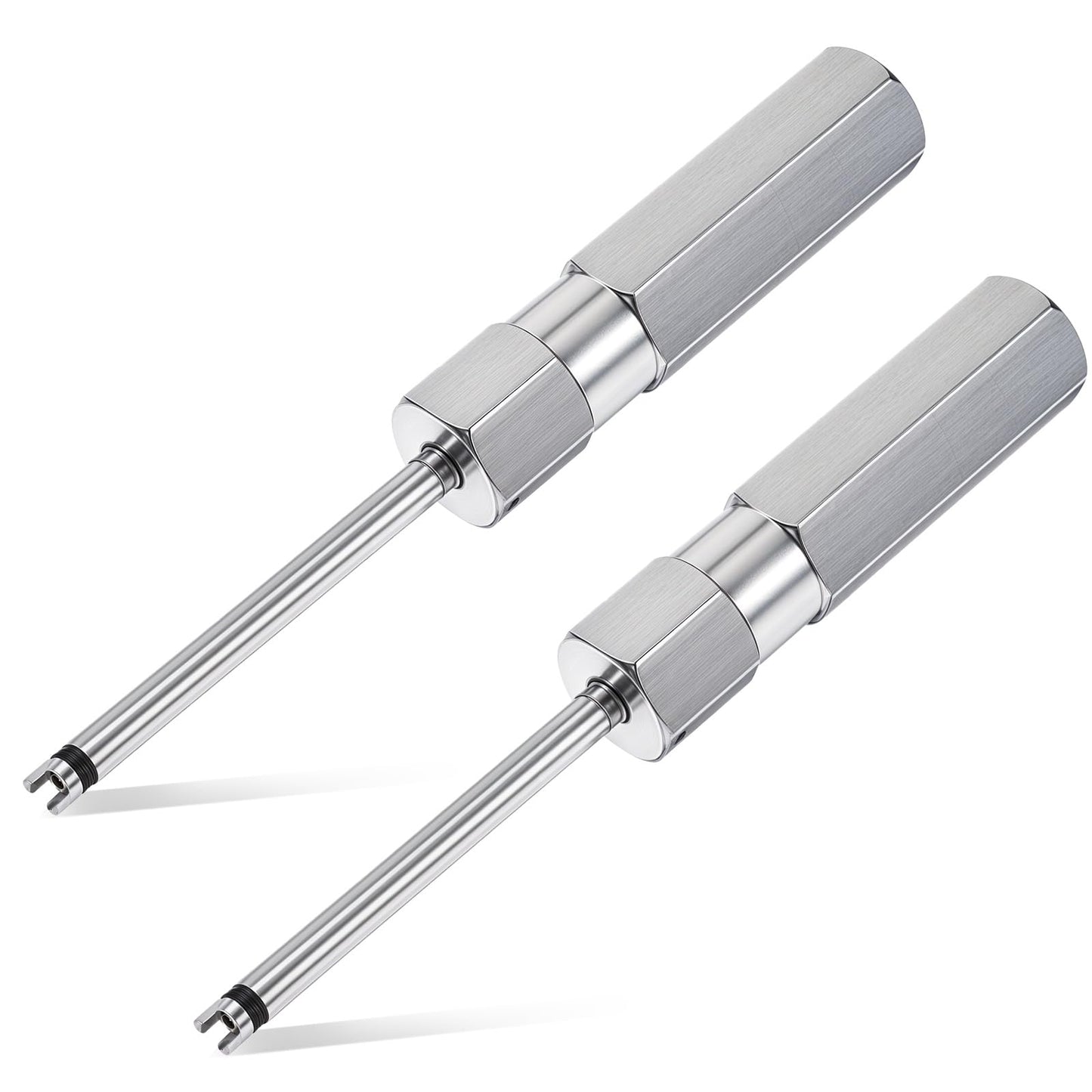 Valve Key, Tyre Valve Tool, Car Valve, Key Valve Puller, Car Tyre Valve Puller, 4.3 Inch Long Valve Stem Seal Tool for Installing Schrader Valve Cores