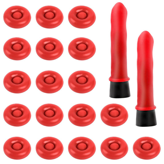 20 Pack Caulk Cap Covers Silicone Sealant Caulking Tube Tips Sealing Caps Caulk Saving Cap Caulk Saver Cover Sealer Caps for Sealing and Preserving