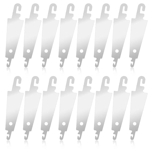 100 Pcs Stainless Steel Needle Threader Embroidery Needle Threader Sewing Tools Cross Stitch Needle-Threading Tools Sewing Needle Threader for Large Eye Needles Hand DIY Sewing