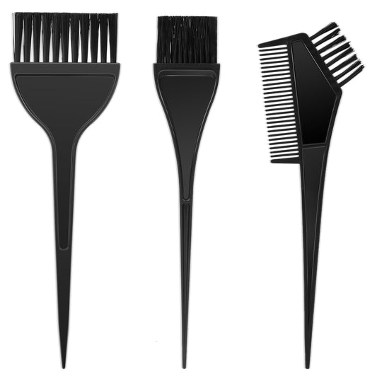 3Pcs Hair Color Brush Hair Dye Brush Hair Dye Kit Professional Salon Hair Coloring Dyeing Kit for Hair Tint Dying Coloring Applicator