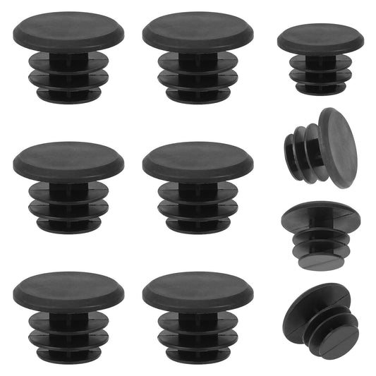 10 Pieces Handlebar for Bike Bar End Plugs Black Plastic Bike Handlebar Bar End Caps Bike Handlebar Plugs,Bike Cable End Caps Handlebar End Caps for Road Mountain Bike Most Bicycle Grip Bar End Plugs