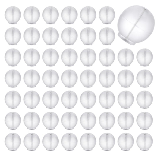 150 PCS Rubber Earring Backs, Soft Clear Earring Backings for Studs Earring Backs Backstops Replacements, Locking Secure Earring Backs for Stud Hoops Post Fishhook Earrings Women Anti-Sensitive