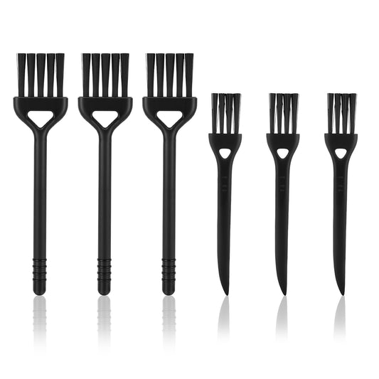 6pcs Anti Static ESD Brush Lab Cleaning Brush for Keyboard, Electronics Cleaner Brushes for PC Computer Keyboard, Small Portable Cleaning Kit for Printer Cleaner Gap Vent Track Narrow Space