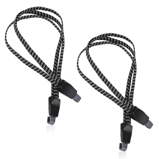 Pack of 2 Bicycle Tie Down Strap Luggage Rack Luggage Tensioner 65-140 cm Rubber Tensioner Expander with Hook Tensioning Rubber Expander Tension Straps for Pannier Rack Bicycle Pannier Rack Motorcycle