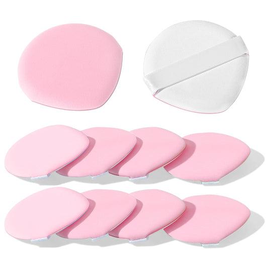 8Pcs Makeup Sponge Set Air Cushion Makeup Puffs for Foundation Teardrop Powder Puff Korean Makeups Sponge Low Absorption Dual-Sided Foundation Puff for Liquid, Cream, Foundations and Powder