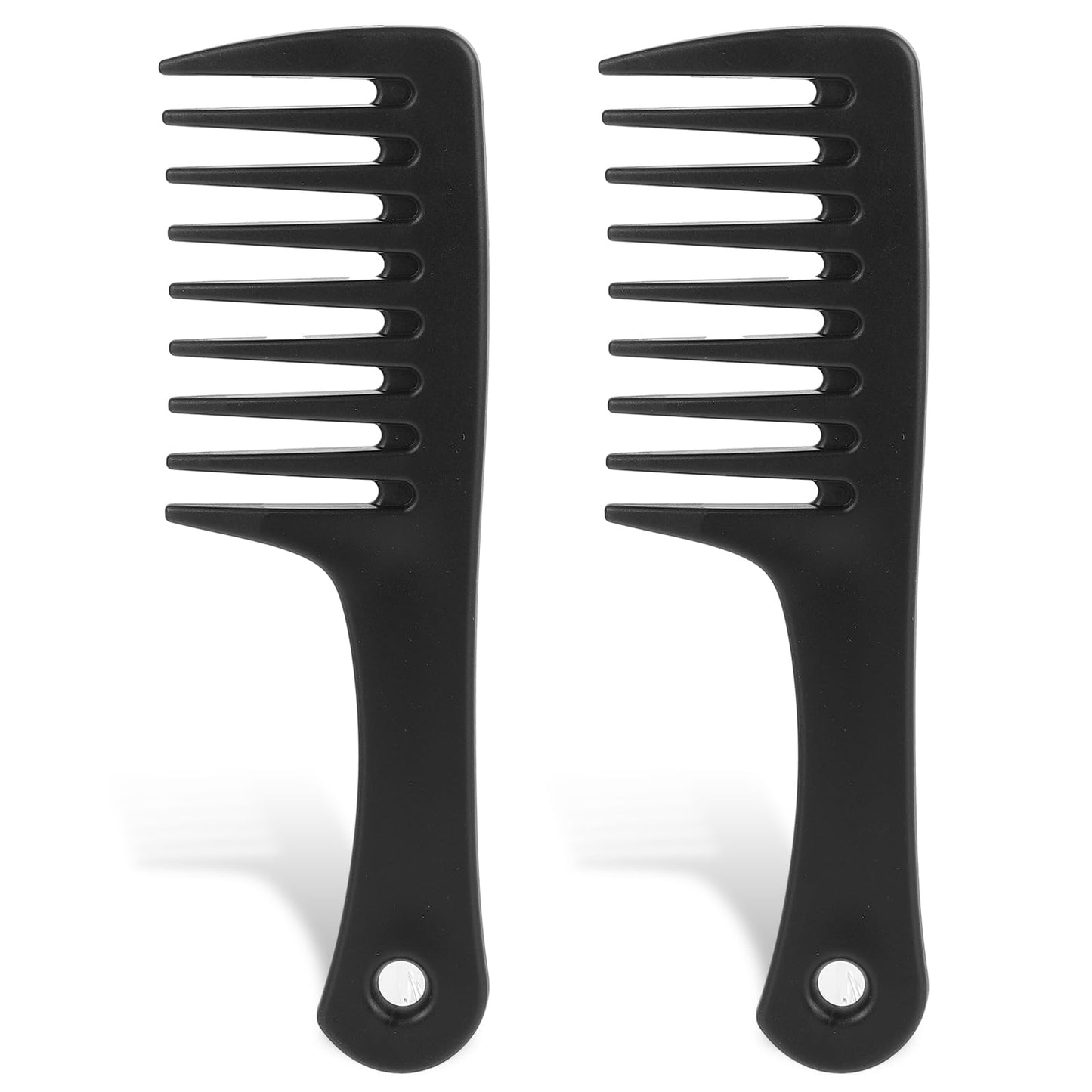 Wide Tooth Comb, 2 Pack Small Hair Combs for Women, Portable Travel Detangling Comb Anti-Satic Curl Comb No Tangles Hair Brush Shower Comb for Curly Hair, Long Hair, Wet Hair, Professional Hair Care