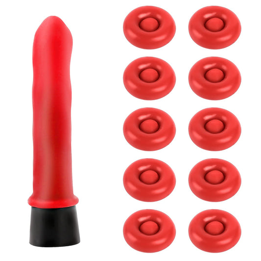 Caulk Caps Caulk Saving Cap Red Caulking Tube Sealing Caps Tips Caulking Nozzle Applicator Caulk Saver Cover Sealer for Sealing and Preserving