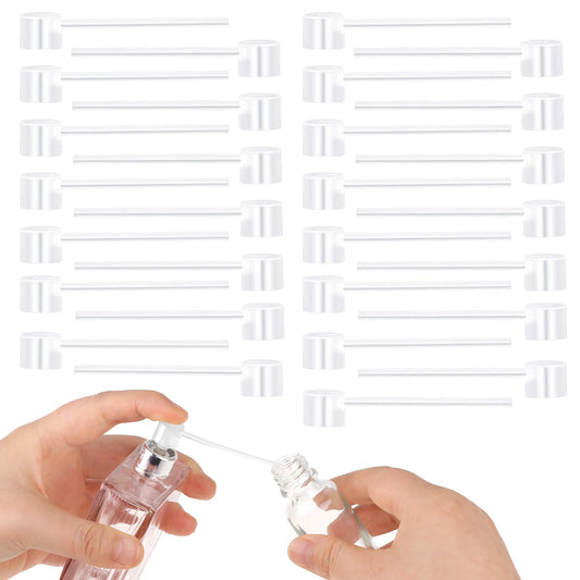Mozeat Lens 35 Packs Perfume Dispenser Pump Perfume Dispenser Perfume Refill Pump Cosmetic Dispenser Pump Transfer Tool for Travel Refillable Perfume Spray Bottle