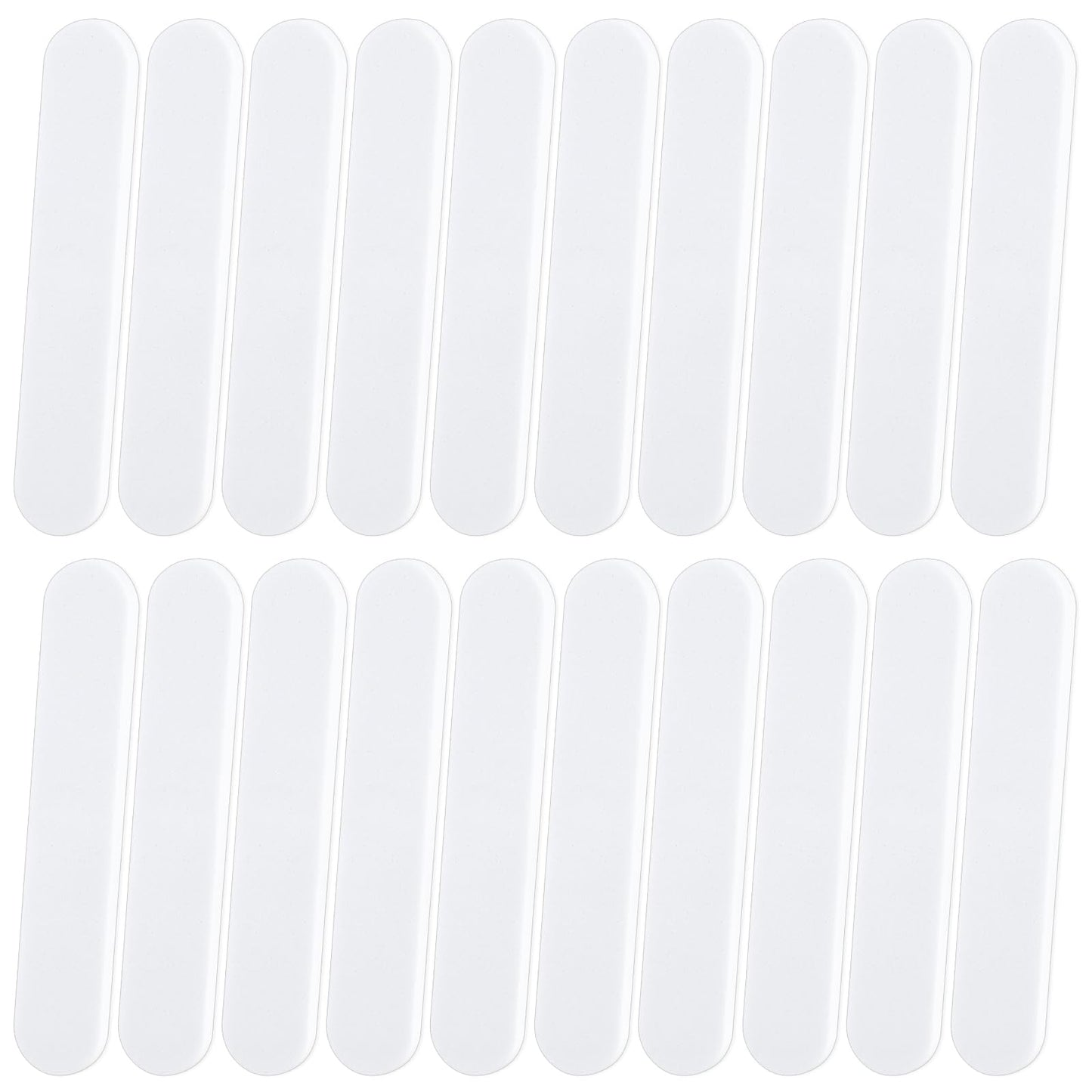 20 Pcs Hat Sizing Tape for Hats Caps Foam Hat Reducing Tape Hat Inserts to Make Smaller Self Adhesive Hats Tape Caps Sweatband for Men and Women (White)