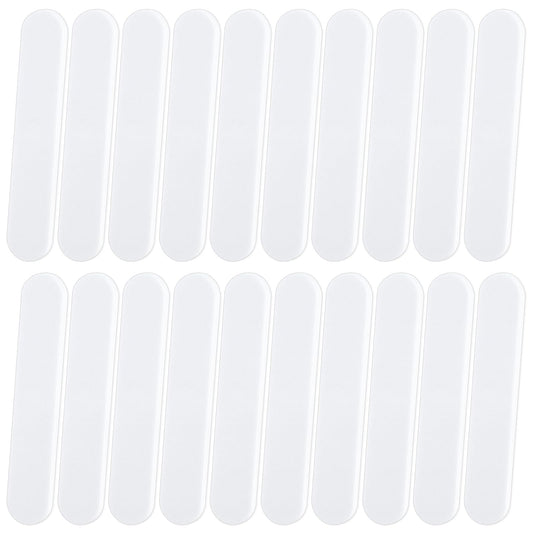 20 Pcs Hat Sizing Tape for Hats Caps Foam Hat Reducing Tape Hat Inserts to Make Smaller Self Adhesive Hats Tape Caps Sweatband for Men and Women (White)