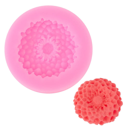 Flower Fondant Molds Flower Silicone Molds Daisy Silicone Chocolate Molds for Cupcake Toppers Candy Cake Decoration Gum Paste Clay Resin
