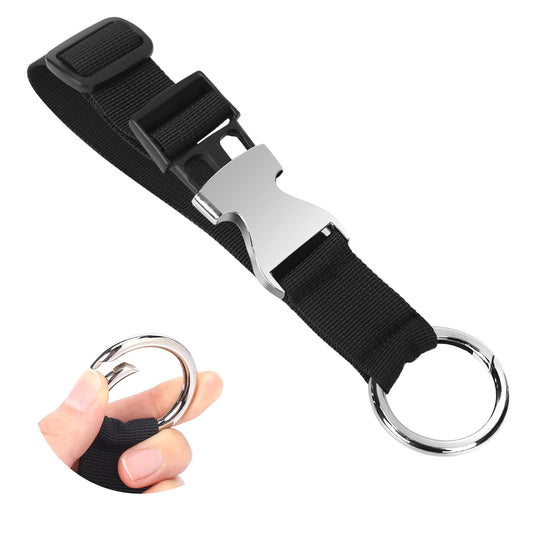 Add a Bag Luggage Strap Adjustable Suitcase Belt Straps Accessories for Connecting Luggage Connector and Hooktravel, Backpack Straps with Clips, Easy to Carry Your Extra Bags for Purse,Hat,Water Cup