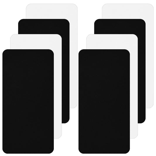 8Pcs Nylon Repair Patches Iron On Patches, Self-Adhesive Repair Patches for Tent Clothes Furniture Canvas, Waterproof Outdoor Sun Patch Kit, Iron On Patches for Cloths Bag(Color Set C)