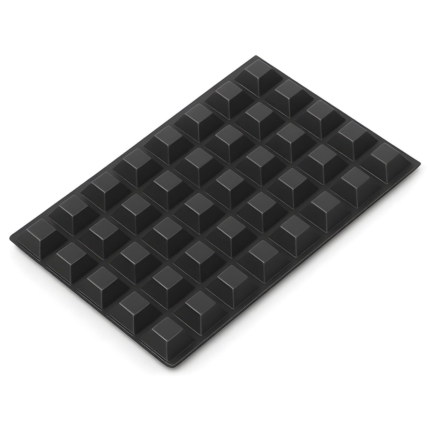 40PCS Rubber Feet for Electronics Stick on Rubber-Feets Bumpers Self Adhesive Laptop Rubbers Feets Anti Slip Pads Small Square Rubbers Bumpers for Cabinet Doors Furniture Foot
