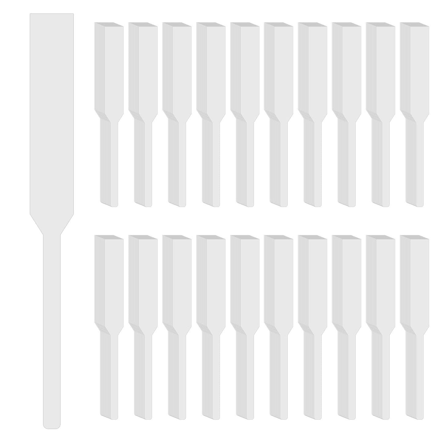 200 Pcs Perfume Test Strips Disposable White Perfume Paper Strips Perfume Testing Strips for Fragrances Scents Essential Oils Aromatherapy Testing
