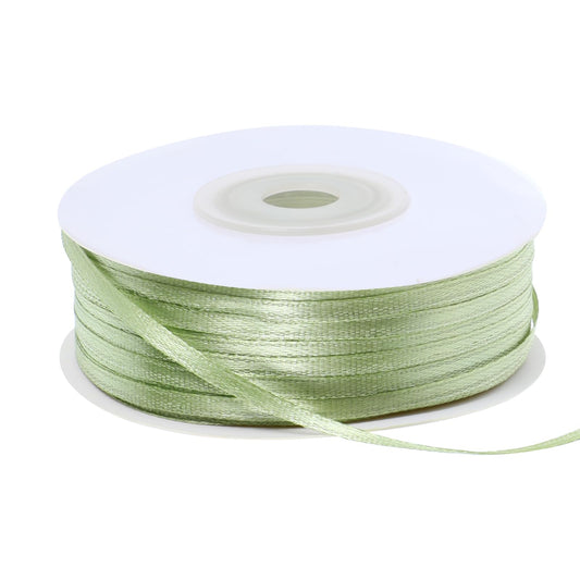 1 Roll Organza Ribbons, 91 m x 0.3 cm, Chiffon Gift Ribbon, Wedding Cake Ribbon, Satin Ribbon, Shimmering Ribbon for Wedding Decoration, DIY, Party Decorations