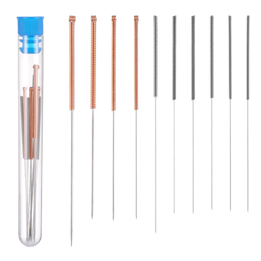 3D Printer Nozzle Cleaning Kit, 10 Sizes 3D Printer Cleaning Needles Stainless Steel Nozzle Cleaning Needles 3D Printer Cleaner Tool Accessories (Diameter 0.15/0.2/0.25/0.3/0.35/0.4/0.5/0.6/0.8/1 MM)