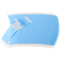 SynHHergyx 50 PCS Lace Front Wig Tape Large Double Sided Adhesive Strong Hold Lace Tape for Wigs Waterproof, Clear Lace-Wig Tapes for Toupee Hairpiece Blue