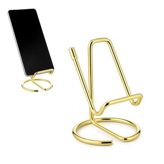Bruislard Phone Stand for Desk Gold Desk Organizer and Accessories