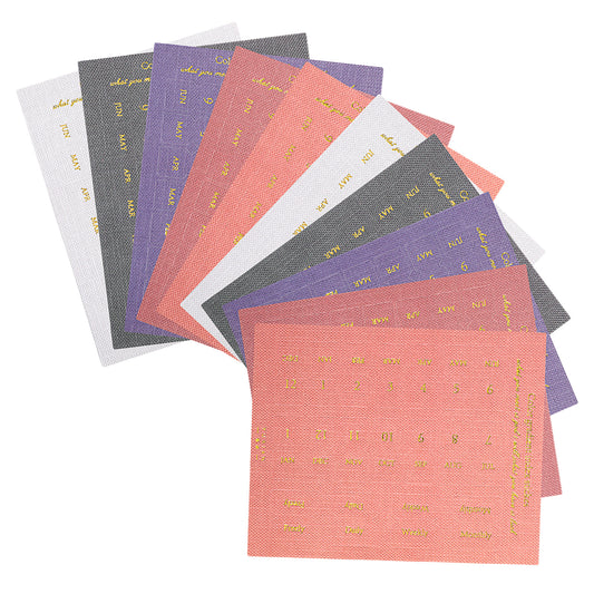 10 Sheets Planner Monthly Tabs Self Adhesive Monthly Calendar Index Tabs Colorful Month Tabs Stickers Monthly Separator Tabs for Planners Study Journal Notebook Agendas Organizers Office Supplies