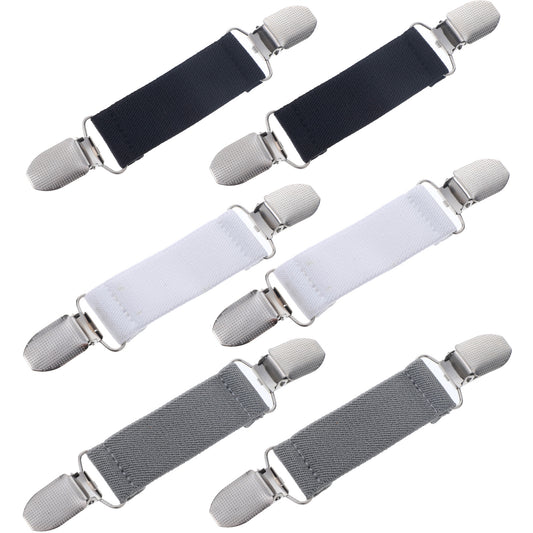 Cinch Clip, 6 Pieces Dress Clips Back Cinch Shirt Clips for Women Clothing Sweater Clips Clothing Cinch Clip Waist Cincher Clip Clothes Clips Retro Cardigan Clip Shawl Clips for Men and Women