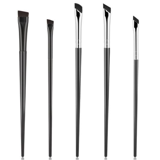 Hariendny Eyeshadow Brush Set10Pcs Professional Eye Makeup Brushes Kit with Angled Eyeliner Tool Eyes Applicator Tools Eyeshadow Brushes Highlighter Brush Flat Eyebrow Tool for Precision Eye Makeup