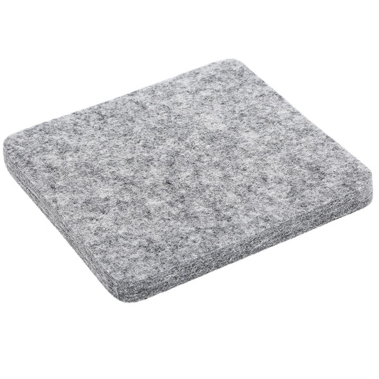 Xelsluthe Needle Felting Pad Grey Sponge Felting Mat, 6×6×6 Inches Wool Felts Thick Firm Base Needle Crafting Pressing Mat for Wool Ironing Pad Makeing Precision Projects